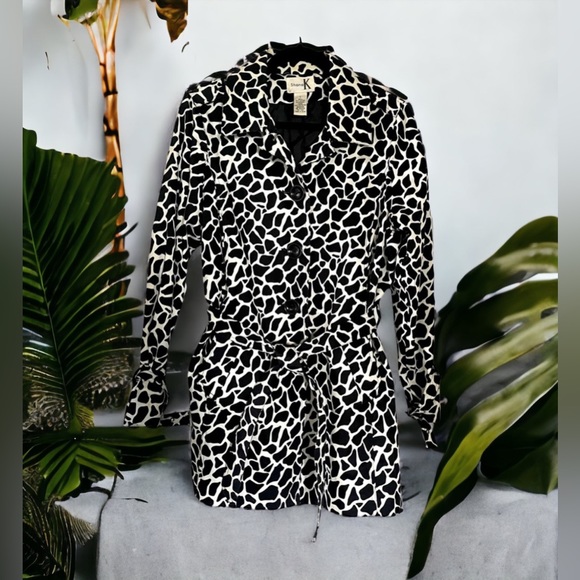 Shana K Animal Print Spring Jacket - Picture 6 of 12